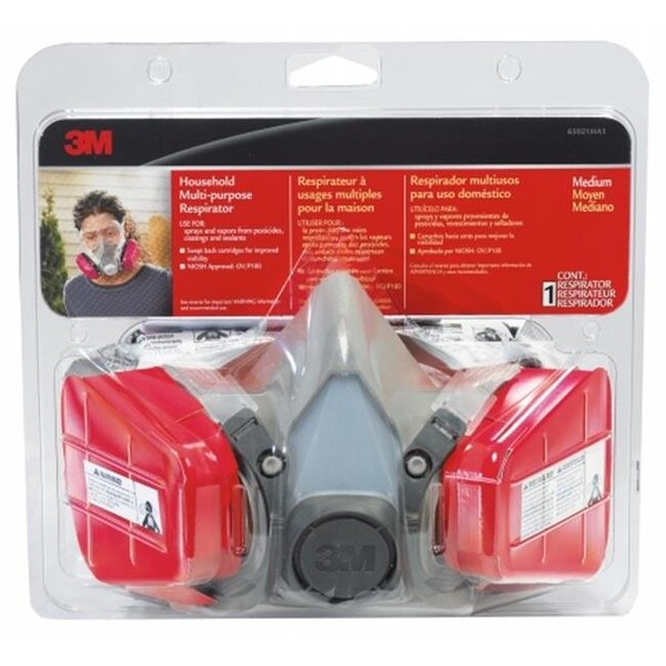 3M 3m Household Multi Purpose Respirator 65021HA1-C 51141902777 | Zoro